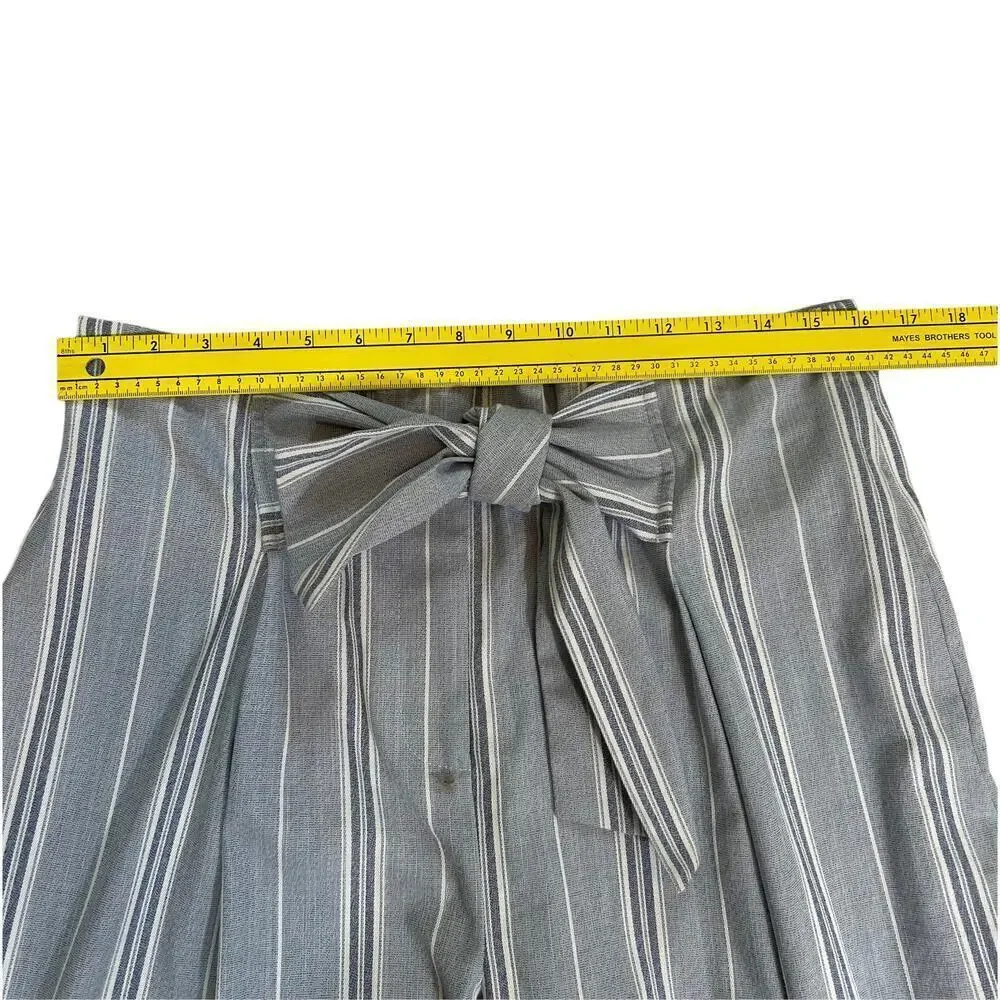 ANTONIO MELANI Women’s Tie Front Wide Leg Pants Size 12